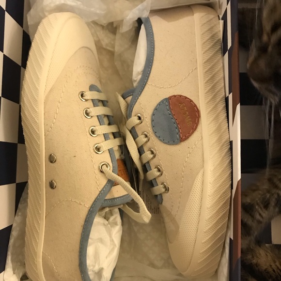 Bally men’s white canvas sneaker - Picture 8 of 8